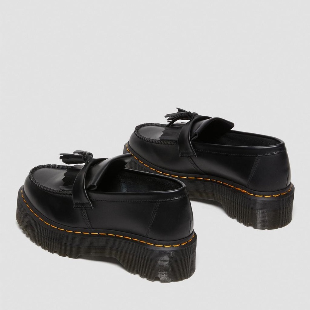 Dr. Martens ADRIAN LEATHER PLATFORM TASSEL LOAFERS brand new no box - Picture 5 of 7